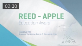 A Lifetime of Achievement: The Reed-Apple Education Industry Award 2017 Winner